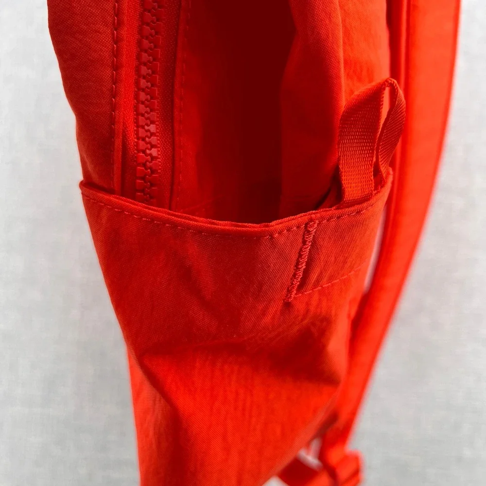 Nike Aura Backpack Nylon Sport Padded Straps 3D Swoosh Logo HF7007-633 Orange